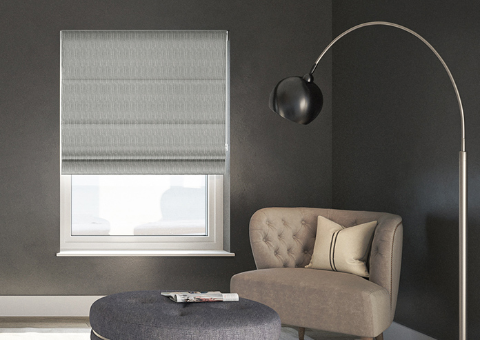 Braemar, Elephant - Motorised Roman Blind - Image 3